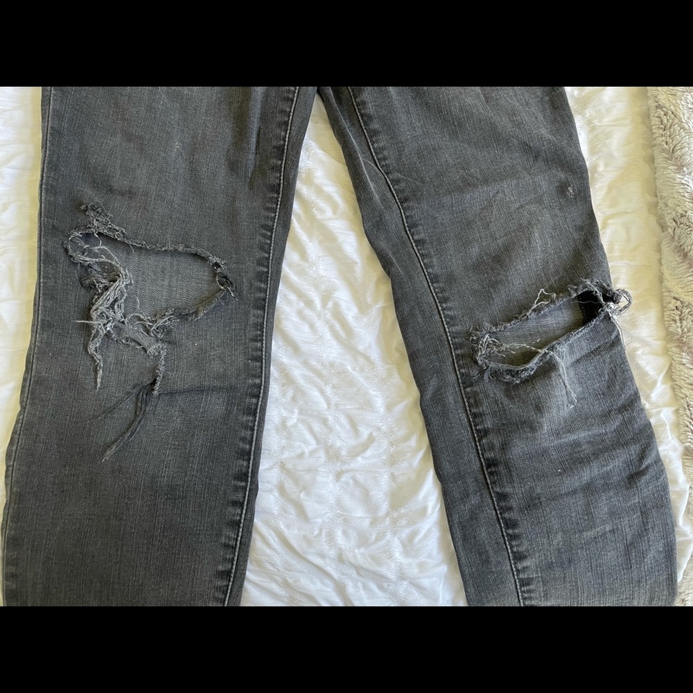 High rise Madewell black jeans
